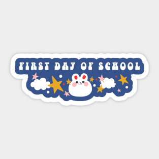 first day at school Sticker